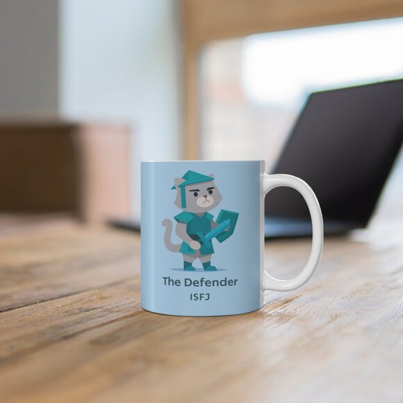 MBTI ISFJ Cat Mugs - Picture 1 of 6